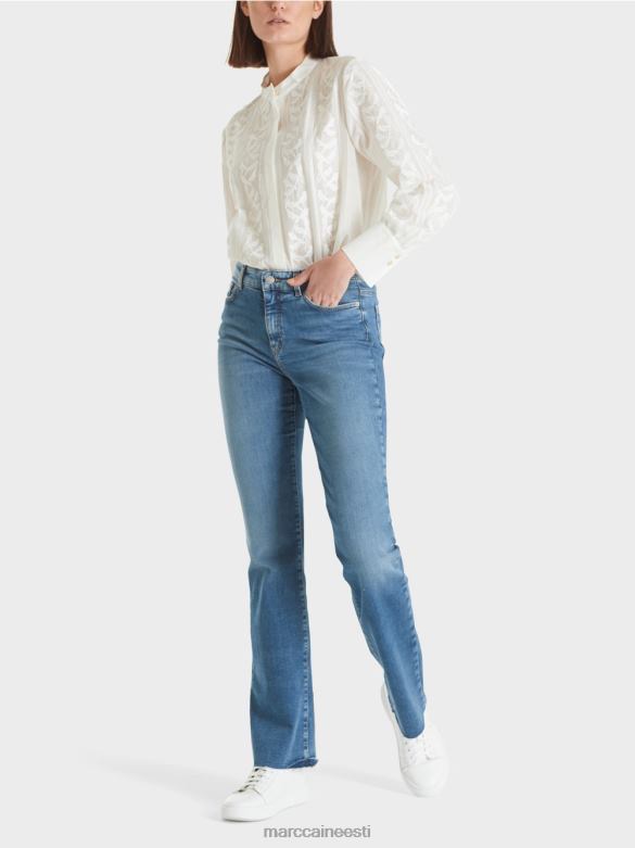 Marc Cain Riietus faro "rethink together" teksad J8DT778 vintage sinine