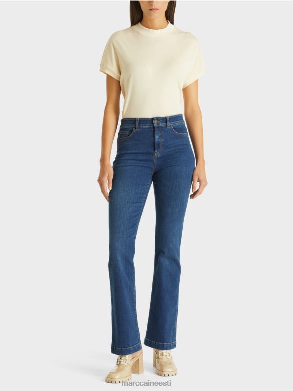 Marc Cain Riietus faro "rethink together" teksad J8DT811 sinine denim