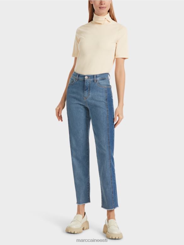 Marc Cain Riietus fyli lapilise disainiga teksad J8DT754 vintage sinine