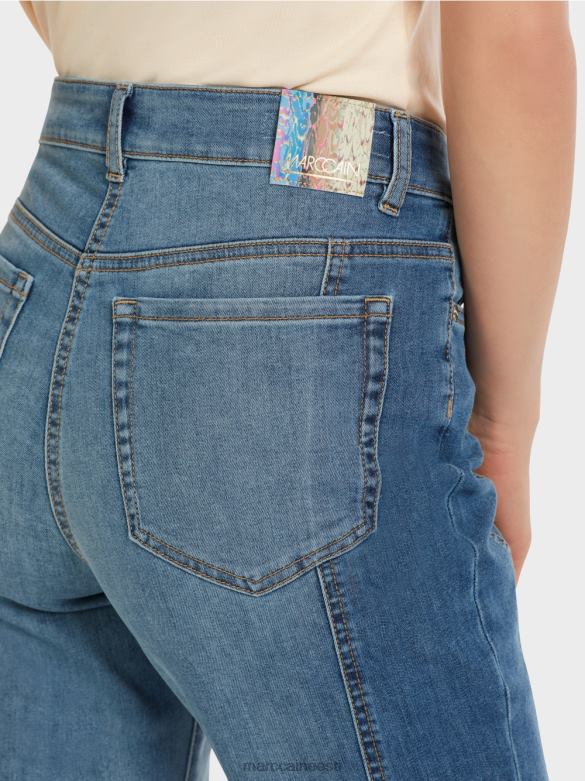 Marc Cain Riietus fyli lapilise disainiga teksad J8DT754 vintage sinine