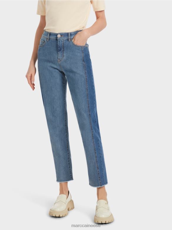 Marc Cain Riietus fyli lapilise disainiga teksad J8DT754 vintage sinine