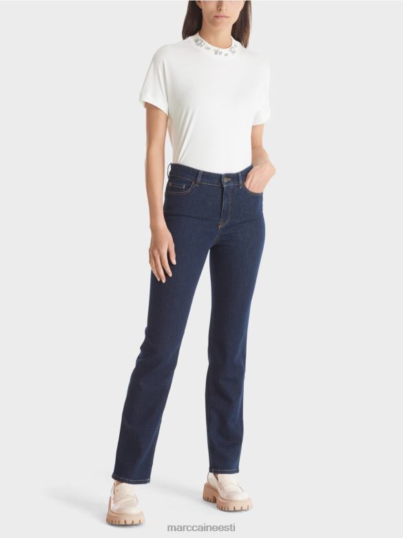 Marc Cain Riietus fyli \"rethink together\" teksad J8DT767 vintage indigo