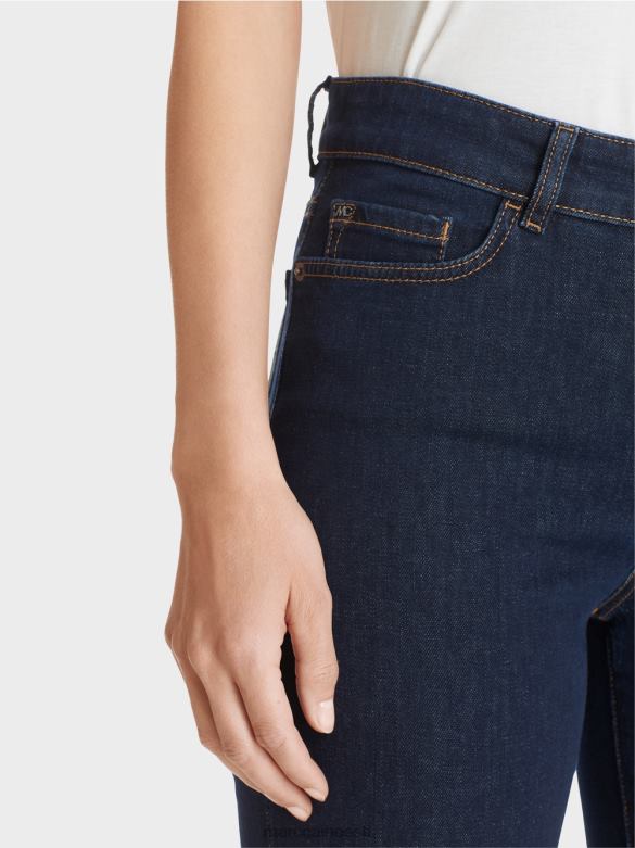 Marc Cain Riietus fyli \"rethink together\" teksad J8DT767 vintage indigo