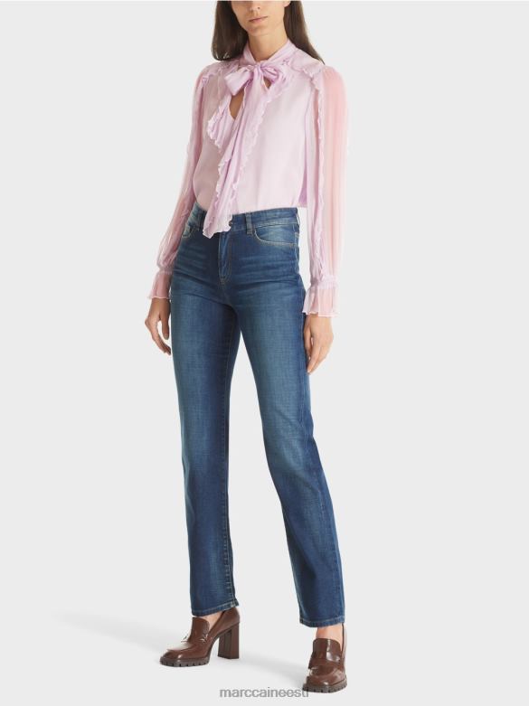 Marc Cain Riietus fyli "rethink together" teksad J8DT785 sinine denim