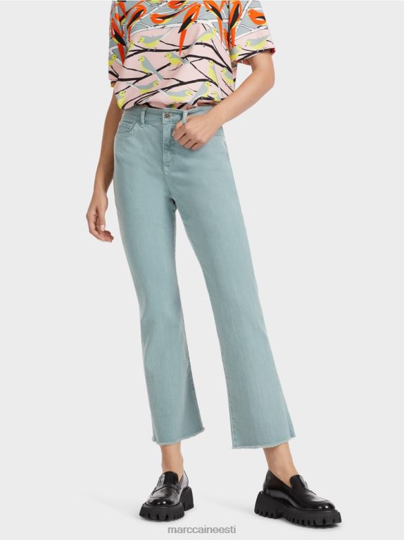 Marc Cain Riietus \"koos ümber mõtlema\" püksid forli J8DT790 tume taevasinine