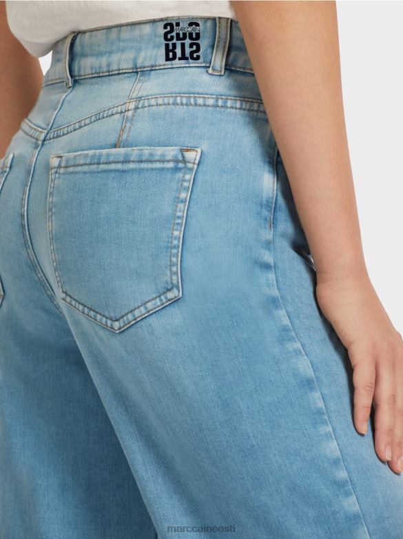 Marc Cain Riietus \"mõtle koos ümber\" teksad J8DT808 vintage sinine