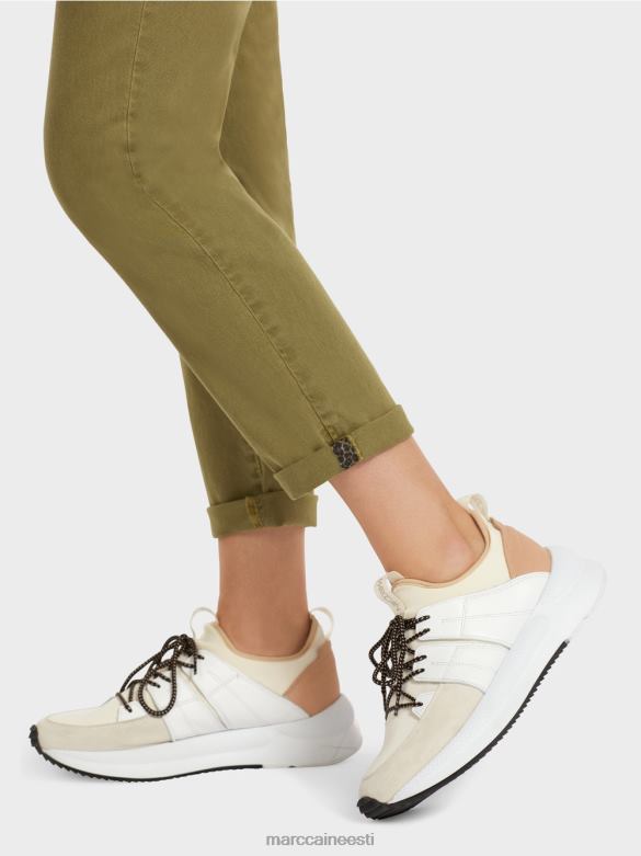 Marc Cain Riietus \"mõtle koos ümber\" teksad J8DT809 kollane oliiv