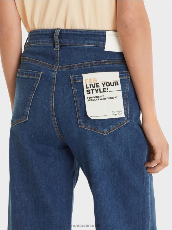 Marc Cain Riietus \"mõtle koos ümber\" teksad fes J8DT826 sinine denim