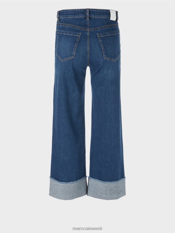 Marc Cain Riietus \"mõtle koos ümber\" teksad fes J8DT826 sinine denim