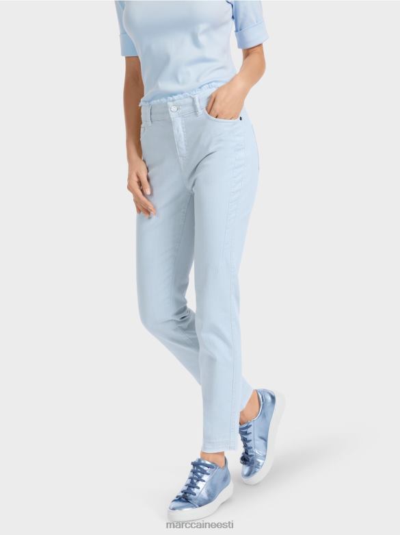 Marc Cain Riietus \"mõtle koos ümber\" teksad silea J8DT757 pehme pulber sinine