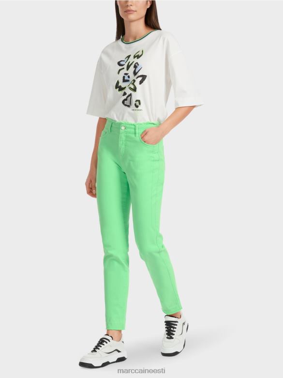 Marc Cain Riietus "mõtle koos ümber" teksad silea J8DT758 särav šokeeriv roheline