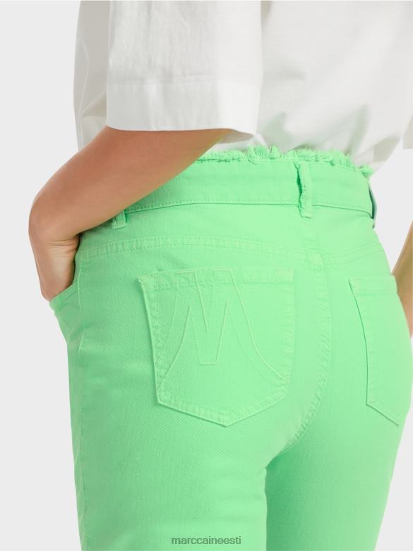 Marc Cain Riietus \"mõtle koos ümber\" teksad silea J8DT758 särav šokeeriv roheline