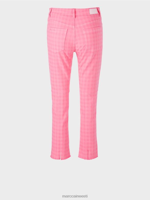 Marc Cain Riietus \"mõtlege koos ümber\" värvilised teksad J8DT806 särav roosa