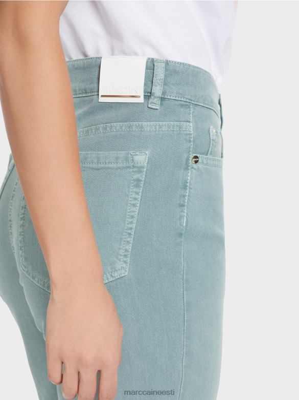 Marc Cain Riietus \"mõtleme koos ümber\" teksapüksid fyli J8DT791 tume taevasinine