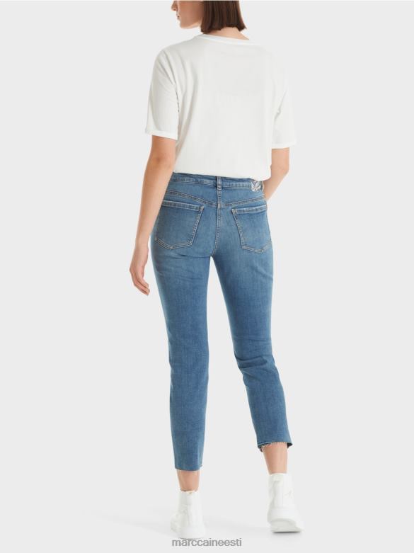 Marc Cain Riietus silea \"rethink together\" teksad J8DT786 vintage sinine