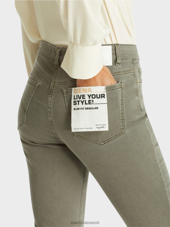 Marc Cain Riietus silea \"rethink together\" teksad J8DT815 sügav džungel