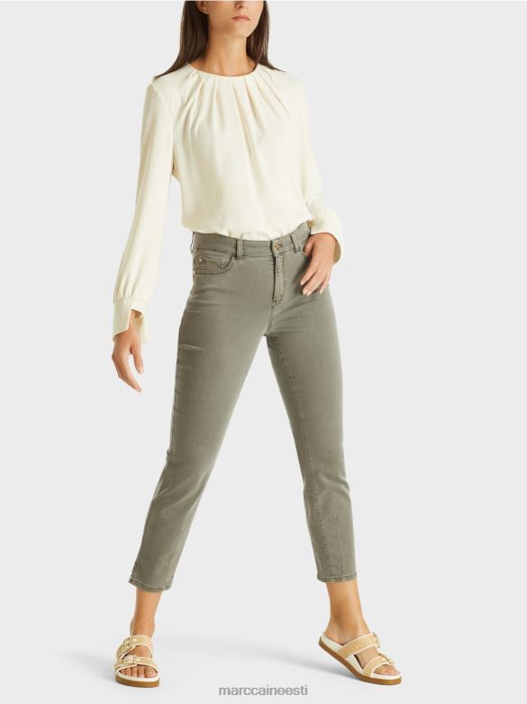 Marc Cain Riietus silea \"rethink together\" teksad J8DT815 sügav džungel