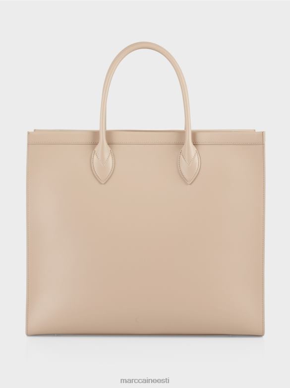 Marc Cain tarvik Kaks-ühes kandekott logo kirjaga J8DT1531 sügav liiv