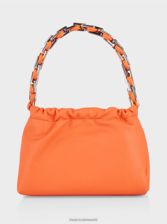 Marc Cain tarvik dekoratiivse käepidemega õlakott J8DT1513 särav korall