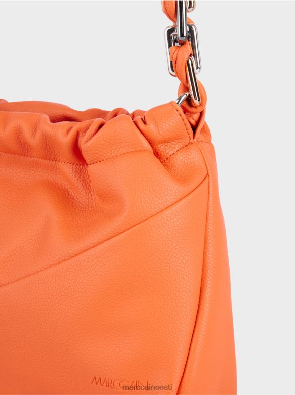 Marc Cain tarvik dekoratiivse käepidemega õlakott J8DT1513 särav korall