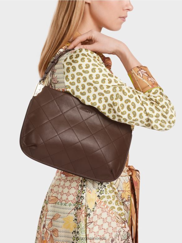 Marc Cain tarvik \"koos ümber mõtlema\" õlakott J8DT1505 tume puit