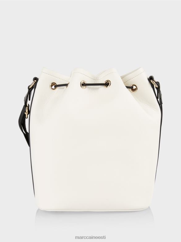 Marc Cain tarvik \"koos ümber mõtlema\" ämbrikott J8DT1529 valge ja must