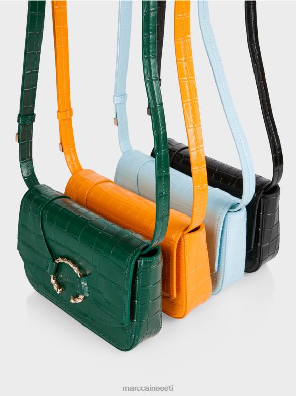 Marc Cain tarvik õlakott dekoratiivse rõngaga J8DT1536 atmosfääri sinine