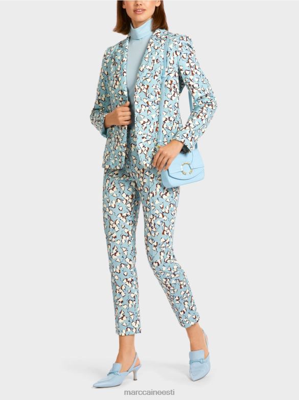 Marc Cain tarvik õlakott dekoratiivse rõngaga J8DT1536 atmosfääri sinine