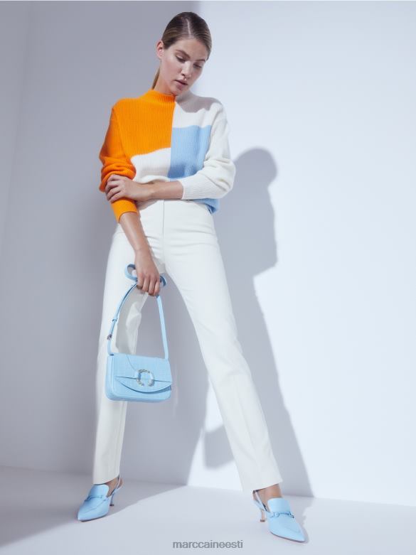 Marc Cain tarvik õlakott dekoratiivse rõngaga J8DT1536 atmosfääri sinine