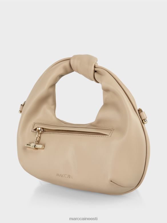 Marc Cain tarvik minikott dekoratiivse metallketiga J8DT1527 sügav liiv