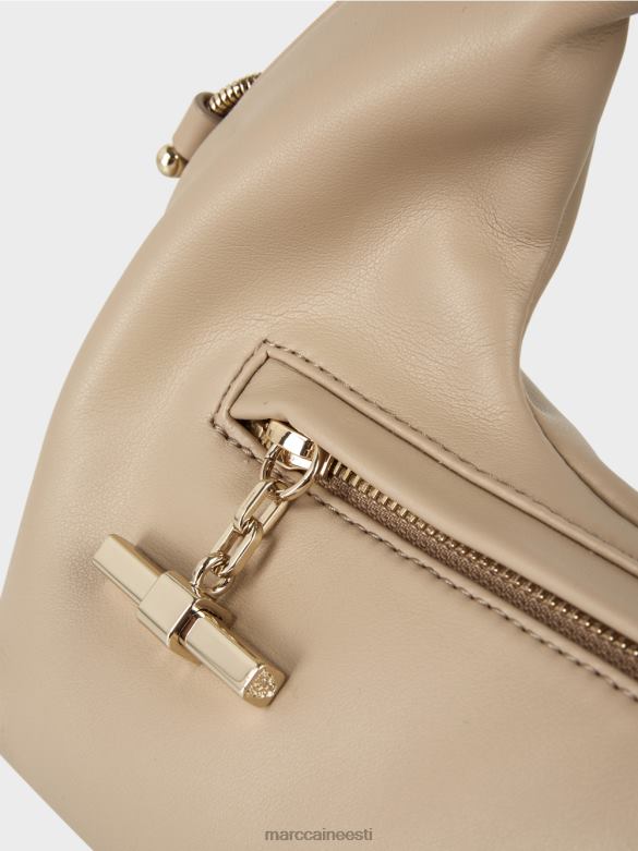 Marc Cain tarvik minikott dekoratiivse metallketiga J8DT1527 sügav liiv