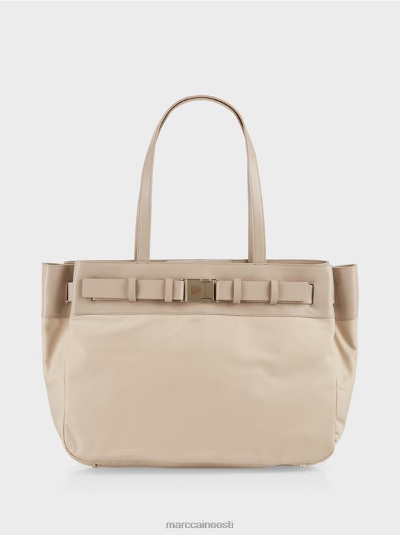 Marc Cain tarvik nailonist "koos ümbermõtlemise" ostja J8DT1495 pleegitatud liiv