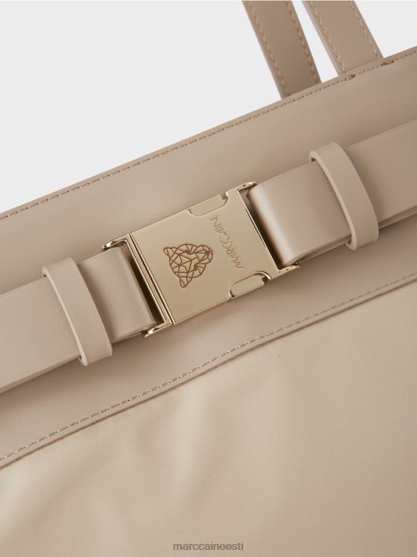 Marc Cain tarvik nailonist \"koos ümbermõtlemise\" ostja J8DT1495 pleegitatud liiv