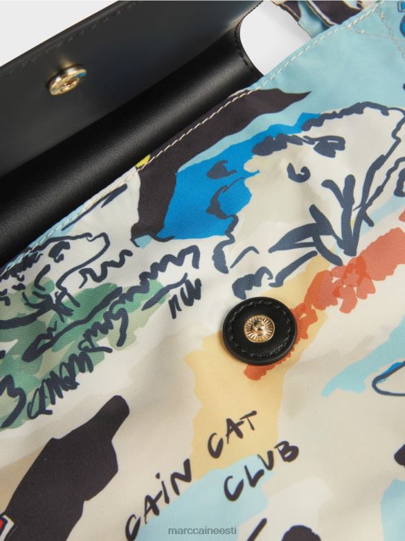 Marc Cain tarvik ostukott trükiga \"mõtle koos ümber\". J8DT1515 Süvamere