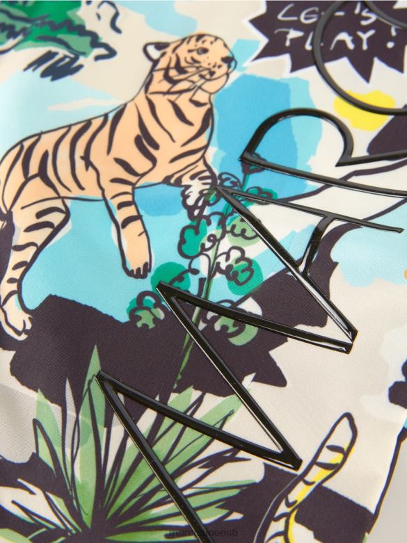 Marc Cain tarvik ostukott trükiga \"mõtle koos ümber\". J8DT1515 Süvamere