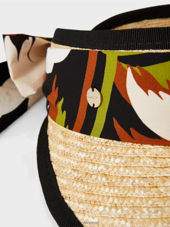 Marc Cain tarvik naturaalsest põhust päikesekaitse J8DT1724 sügav oliiviroheline