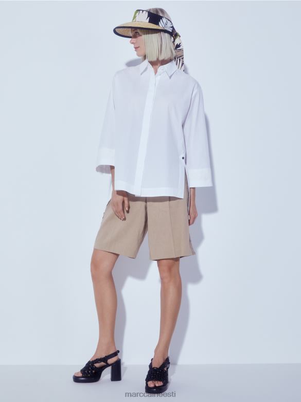 Marc Cain tarvik naturaalsest põhust päikesekaitse J8DT1724 sügav oliiviroheline