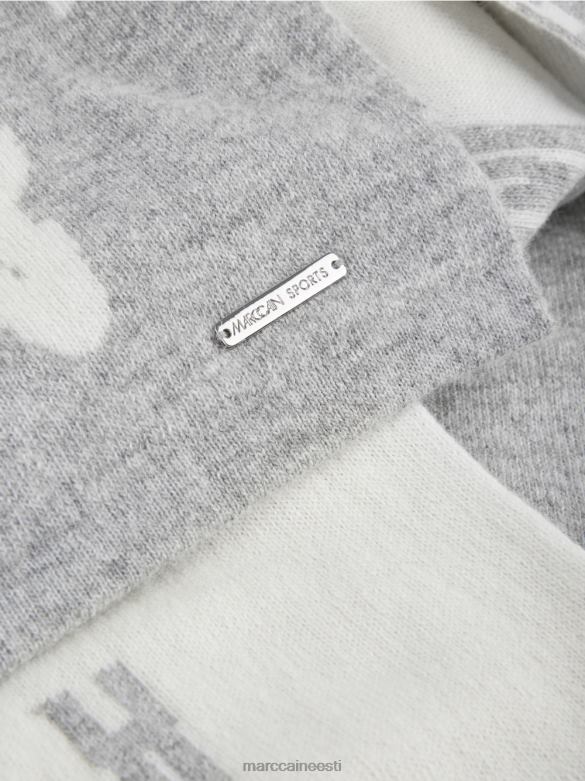 Marc Cain tarvik ümberpööratav \"koos ümbermõtlemise\" sall J8DT1690 hõbehall