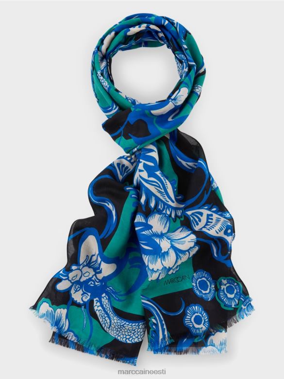 Marc Cain tarvik tätoveeringutrükiga sall J8DT1656 emailiga